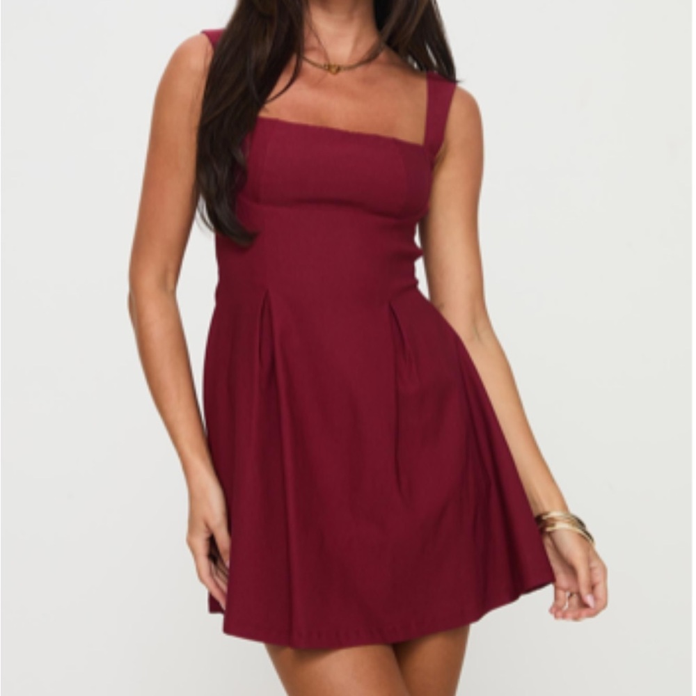Princess Polly Xanthus mini red dress